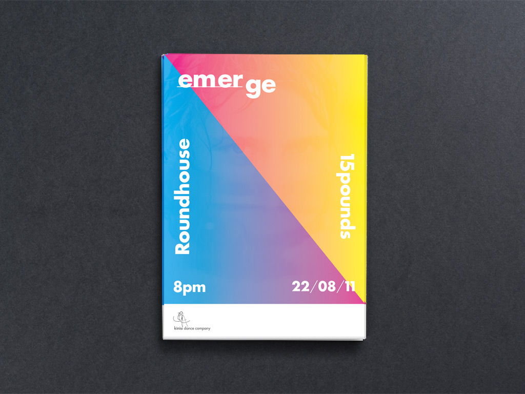 Kinisi Dance Company A1 Emerge Poster