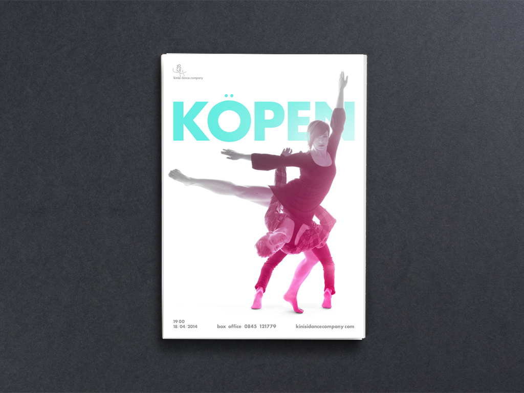 Kinisi Dance Company A1 Kopen Poster